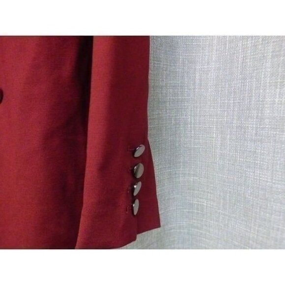Worthington Women’s Classic Fit Open Front Ponte Blazer New Orleans Red, Sz. S - Picture 6 of 11